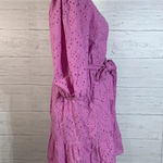Eloquii  Elements Eyelet Belted Dress.Pink. Size 16 plus Photo 4