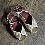 Loro Piana Calella Bicolor Leather Flat Sandals size women’s 8 Photo 1