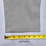 Frmz Gray Houndstooth Stripe Chic Office Work Formal KPop Preppy Pants Large Photo 11