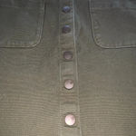 Madewell Raw-Hem A-Line Mini Skirt in Kale Photo 5