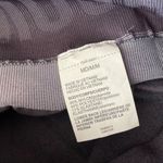 Under Armour  athletic Compression Leggings Medium Size Gray & purple crop NEW Photo 5