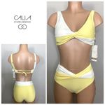 New. Calia twist front bikini set. S Photo 1