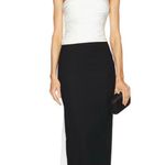 Michael Costello NWT and REVOLVE Sabine Gown in Black & Ivory, size M Photo 0