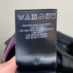 Anthropologie the Essential Slim Black Striped Belted Trouser Pants Photo 4