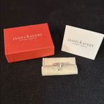 James Avery ✨•Letter ”j” Sterling Silver Ring•Size:8✨ Photo 2