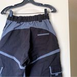 I am gia I.AM.GIA Pant Frances Cargo Pockets Removable Shorts Zipper Baggy Black S GUC Photo 8