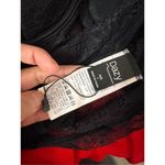 Dazy Black Lace Sheer Crop Top High Neck Size L Black Size L Photo 3