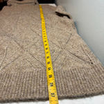 Sundance  Koko Cowl Neck Sweater Dress XL Chai Tan Photo 9