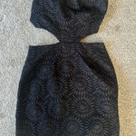 Princess Polly  Mini Dress Black Cut-Out Photo 0