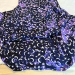 Hary Dary Celestial Dress Moons Stars Women’s Sz Medium Witchy Drop Waist Purple Photo 9