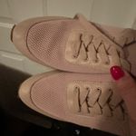 Banana Republic  fly knit trainer in pale pink EUC Photo 5