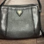 Brighton Women’s Black Leather Organizer Sling Crossbody Purse Photo 1