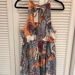 Paisley pattern Maxi Dress Orange Photo 1