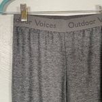 Outdoor Voices Women M Dark Gray Cloudknit Leggings Base Layer Stretch Athletic Photo 3