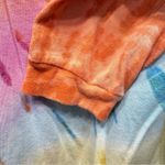 Urban Outfitters  Anthropologie Y2K Rainbow Tie Dye  Long Sleeve Top Size Small Photo 8