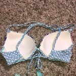 Victoria's Secret Victoria’s Secret Paisley Push Up Bikini Top size 32D Racerback colorful bikini Photo 3