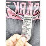 Gymshark Black Pink Logo Waistband Cropped Athletic Workout Gym Leggings Size M Photo 2