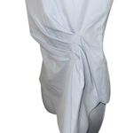 DO+BE  COLLECTION Baby Blue Ruched Draped Side Sleeveless Blouse NWT $78 Size S Photo 3