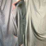 Columbia  PGF Womens Gray Fleece‎ Pullover Coral Trim Fishing Gear Mock Neck Photo 4