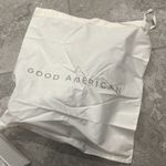 Good American Snake Embossed Platform High Block Heel Sandals in Silver 6.5 NEW Photo 12