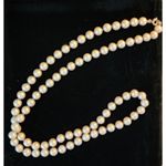 Pearl Necklace Strand Faux Costume Jewelry Classic Elegant Wedding‎ Photo 1