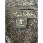 Rachel Zoe Charcoal Gray Wool Blend Long Coat Classic Winter Outerwear size M Photo 1