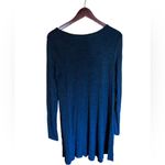 Old Navy charcoal gray long sleeved shirt dress size medium Photo 3