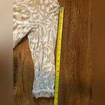 Charter Club  Women's White and Tan Leaf Print Long Sleeve Shirt Photo 9