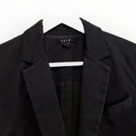 Ksubi Black Blazer Jacket Cotton lined Leather Leopard Cuff double breasted Sm Photo 4