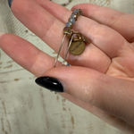 ALEX AND ANI  Periwinkle Beaded Bracelet Bangle Photo 4