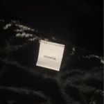 NWT Tumbleweed Western Wool Shaggy Soutache Textured Black White Vest Jacket Size L Photo 4