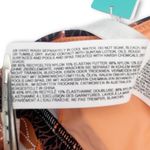 Seafolly NWT Boheme Longline Triangle Bikini Top Size 4 US Black Floral Bohemian Photo 11