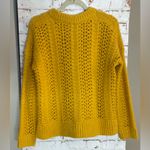 Madewell  Mustard Knit Sweater Photo 1
