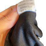 Zalalus Black Lace Floral Short Sleeve Mock Neck Knee Length Dress Size 10 Photo 6