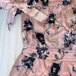 MISA Los Angeles Laiyin Floral Print Off The Shoulder Ruffle Dress Photo 4