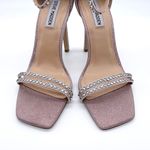 Steve Madden Collette Strappy Stiletto Heels Blush Glitter Sandals Photo 5