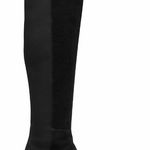 Stuart Weitzman  Women's Black Stretch Suede Over-The-Knee Boots SG180 Size 8B Photo 0