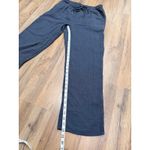 Quince Organic Cotton Gauze Wide Leg Pants Navy Size Small NWT Lightweight Photo 9