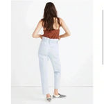 Madewell NWOT Broomfield Wash Paperbag Classic Straight High-Rise Jeans Size 27 Photo 2