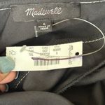 Madewell NWT  Puff-Sleeve Drop-Waist Midi Dress Black 6 Photo 6