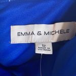 Emma & Michelle NWT Emma & Michele Blue Stripe Sleeveless Jumpsuit Women’s Size 12 Photo 6