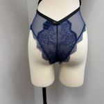 Victoria's Secret VS Navy Sheer Lingerie Bodysuit Photo 12