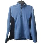 The North Face Polartec 1/4 Zip Pullover Jacket Women's M Blue Fleece Outerwear Photo 0