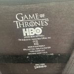 Game of Thrones Black Silver Tank Top Size XS Photo 1