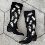 Lone Star Blue & White Striped Sleeveless Western Front Tie Button Down Top Sz M Size M Photo 7