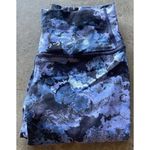 Lululemon Legging Marble Print Exterior/Interior Pockets Blue/Purple Size 6 Purple Photo 12