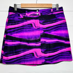 Slazenger  Golf‎ Skort  Tie Dye Pink Purple Women Size 6 Photo 0