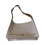 Ivory White Vegan Leather Laser Cut Hobo Bag Purse Shoulder Bag Photo 1