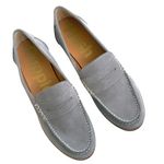 Hush Puppies EUC  Leather Loafers Grey
Size 10 Photo 1
