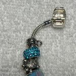 Beach Theme Starfish Dolphin Sea Turtle Charm Bracelet Blue Photo 2